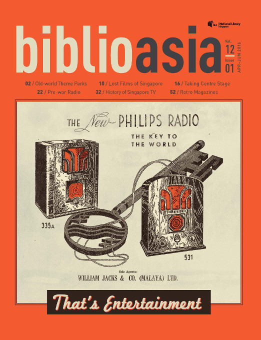 Cover of BiblioAsia, Vol 12 Issue 1, Apr-Jun 2016